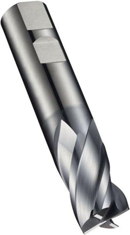 Dormer - Schaftfräser S804HB din 6527K D.25mm Gesamt-L.121mm Schneiden-L.32mm hm AlCrN