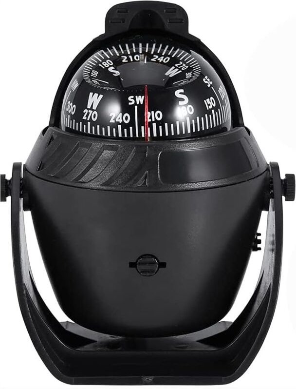 LED Elektronischer Navigationskompass Auto Boot Marine Kompass Camping Kompass