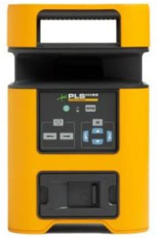 Fluke PLS HV2R Rotationslaser-Kit, rot, mit Stativ und Nivellierlatte