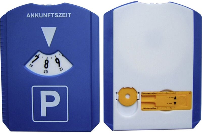 19944 Parkscheibe 15 mm x 11 cm mit Wischlippe zum Wasserabstreifen, mit Profiltie - Hp Autozubehör