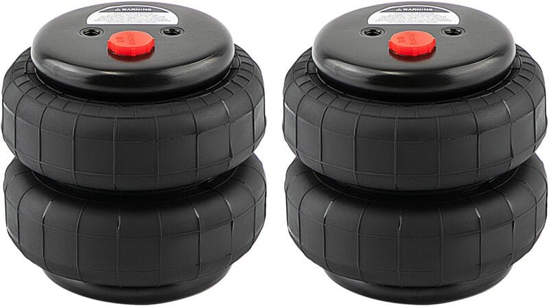 Maxpeedingrods - 2Stk. Luftfederung Federbeine Standard 2500 lbs 1/2-14NPT Hinten Vorne for lkw