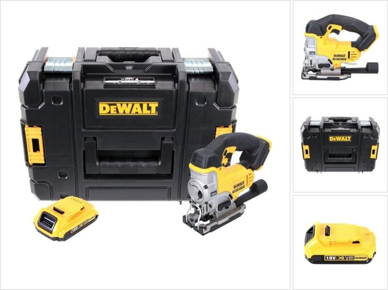 DeWalt DCS 331 NT Akku Stichsäge 18 V + 1x Akku 2,0 Ah + TSTAK - ohne Ladegerät