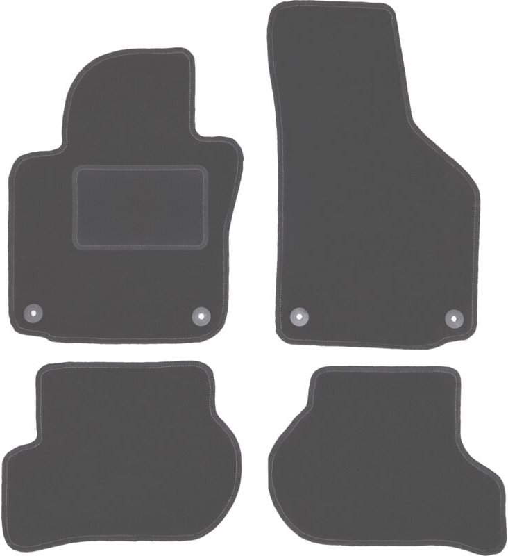 Graphit-Fußmatten für: Skoda Octavia II Kombi, Liftback (2004-2013)