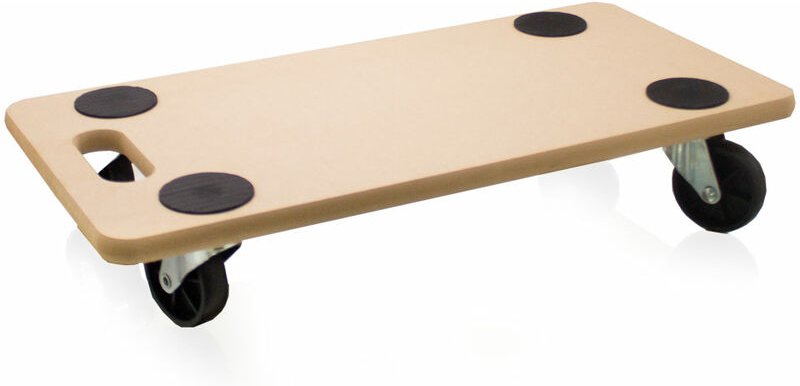 Transportroller Möbelroller Rollbrett Umzugsroller Allzweckroller Rechteck mdf 58 x 28,5 bis 200Kg - Bituxx