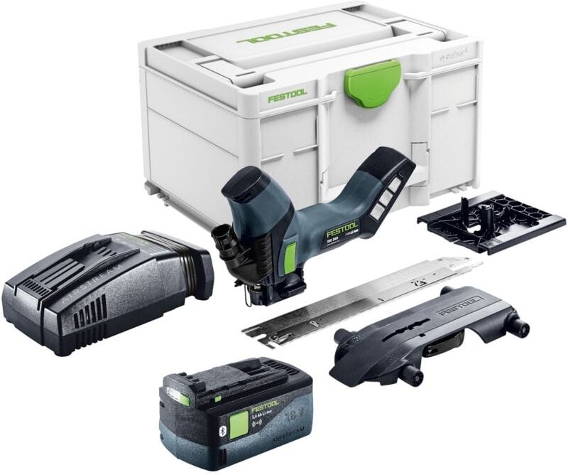 Festool ISC 240 EB-Basic Akku Dämmstoffsäge 18 V 240 mm + 1x Akku 5,0 Ah + Schnellladegerät + Systainer