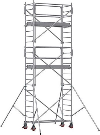 Matisère - Rollgerüst 2 Gerüstdielen - Max.Arbeitshöhe 5.90m - 7125042