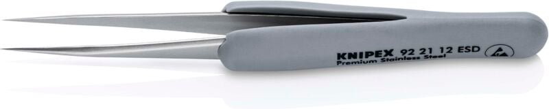 92 21 12 esd esd Präzisionspinzette Spitz 112 mm - Knipex