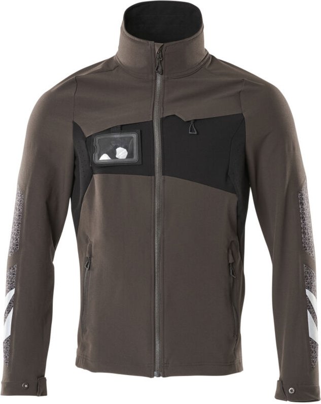 Mascot Arbeitsjacke ACCELERATE mit Vier-Wege-Stretchstoff 18101 Gr. 4XL dunkelanthrazit/schwarz