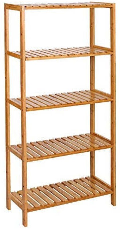 Verstellbares bambusregal - umweltfreundlich und einfach aufzubauen