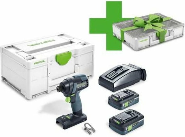 Akku-Schlagschrauber tid 18 hpc 4,0 I-Plus Organizer Edition - 577426 - Festool