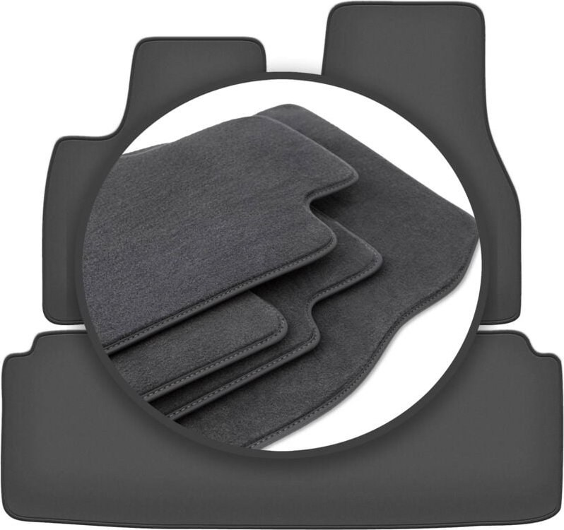 Premium-Fußmatten für: Tesla Model S II Limousine (2016-)