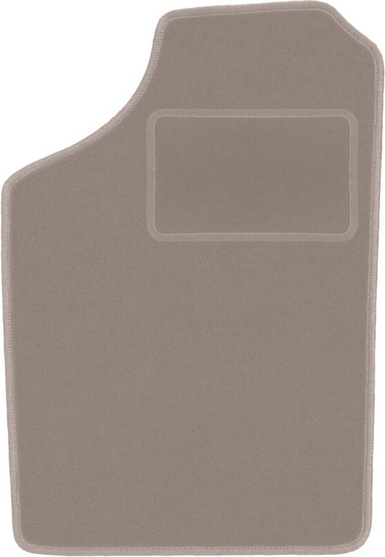 Beige Fahrermatte für: Volkswagen Polo II Coupé, Fließheck, Limousine (1981-1992)