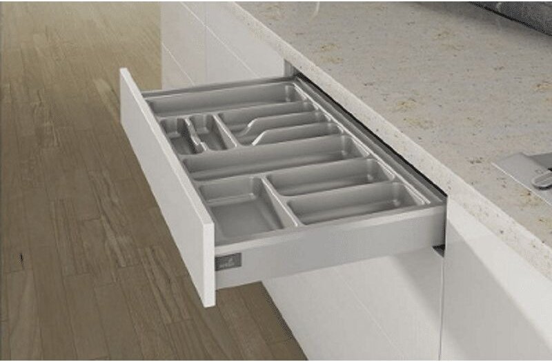 Möbel-Schubkasteninnenorganisation, OrgaTray 420,9135118, L450mm, KB300mm - Hettich