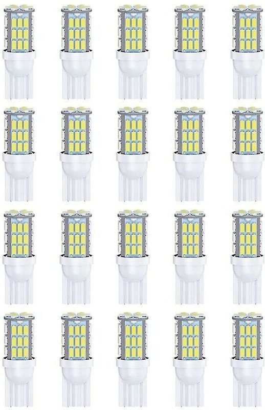 Woosien - T10 921 194 168 175 led 20er-Packung, 3014 42-SMD-LED-Kennzeichenbeleuchtung für Wohnmobil-Anhänger, Boot, Kof...