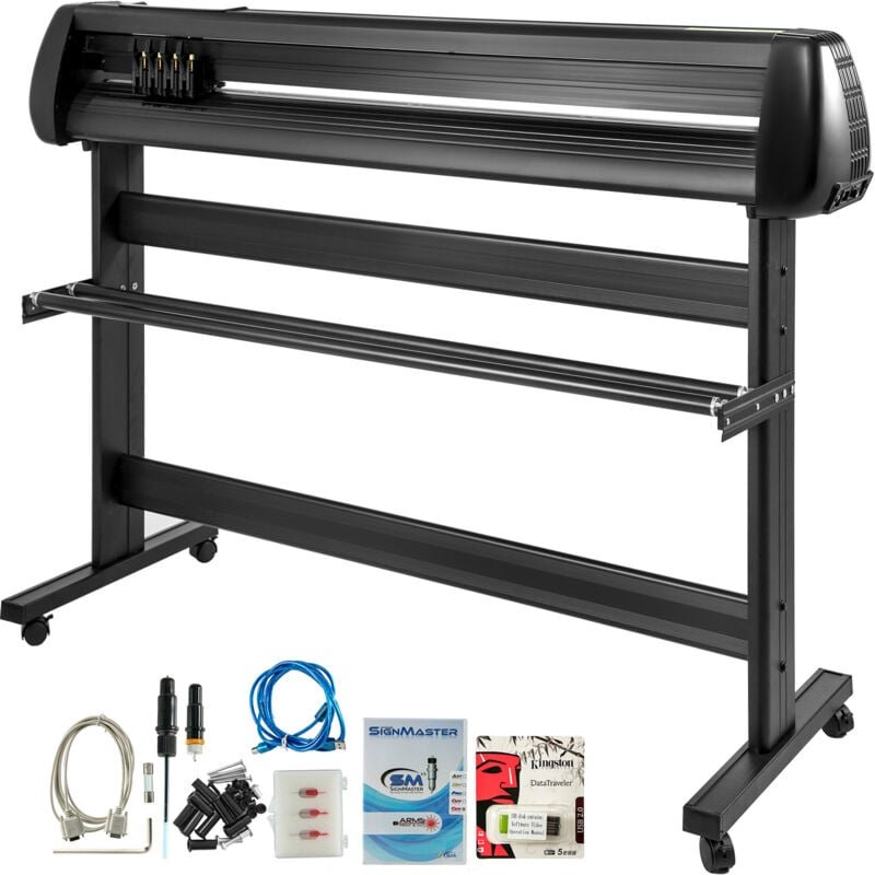 53' Vinyl-Schneidemaschine, Vinyl-Plotter mit Bodenständer, für die Schilderherstellung - Mophorn