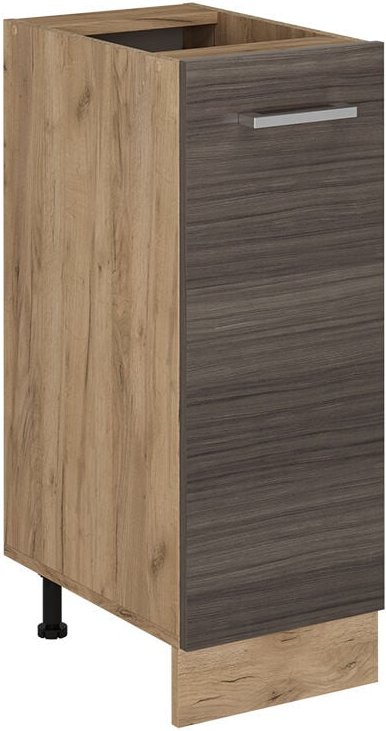 Apothekerschrank R-Line, Edelgrau, 30 cm ohne Arbeitsplatte Vicco