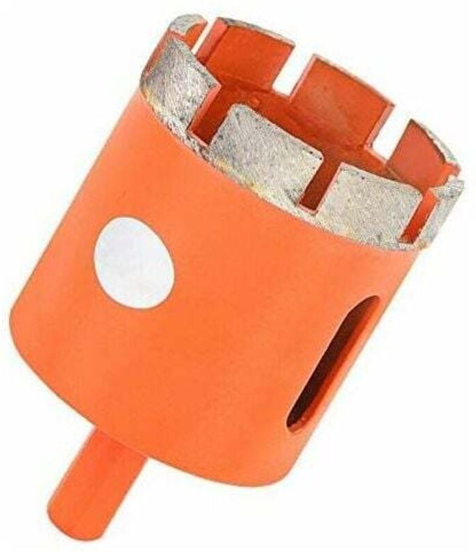 Diamant-Lochsäge für Porzellan, Granit, Marmor, Feinsteinzeug, Fliesen, Schiefer (Ø 60 mm)