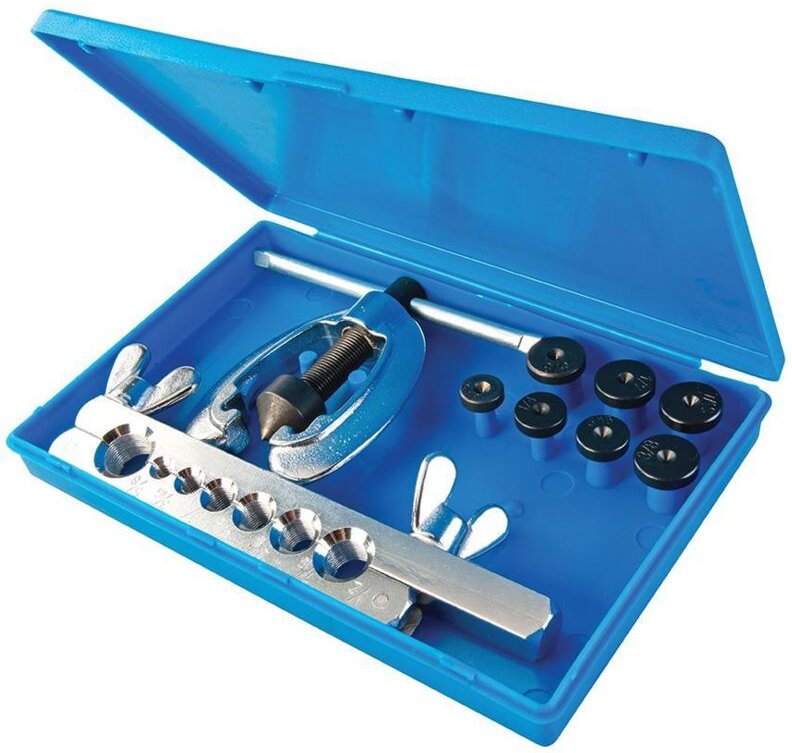 Silverline - Rohrbördelwerkzeug, 9-tlg. Satz 9-tlg.