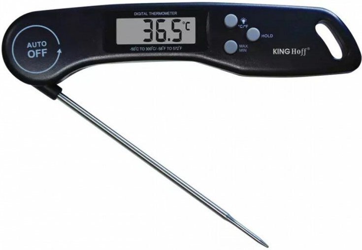 Kinghoff Kh-1669 Lcd-Stift-Küchenthermometer