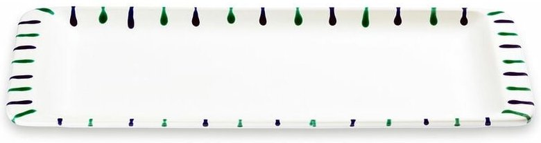 Gmundner Keramik - Traunsee, Stollenplatte 42 x 16 cm