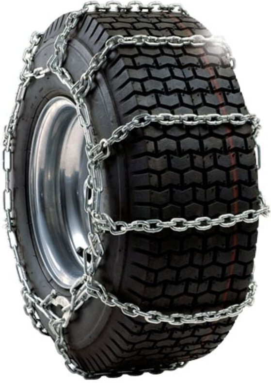 Paar RUD Schneeketten Reifen Radmäher 16x4.80-8 16x5.50-8 4.00-8