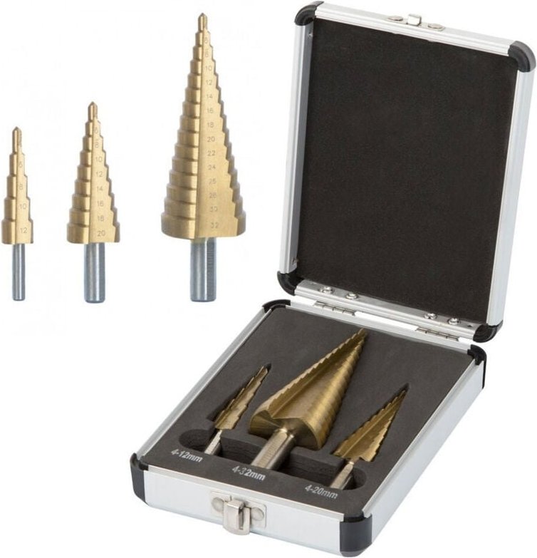 Trade Shop Traesio - Trade Shop - PRFEX3/VB set von 3 green pump in acciaio hss oro placcates -