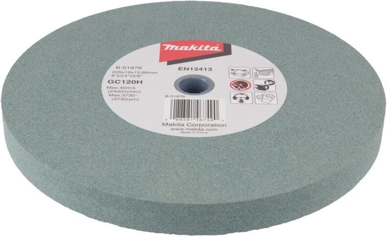 Zubehör - Schleifstein Metall 205x15,88 mm B-51976 - Makita