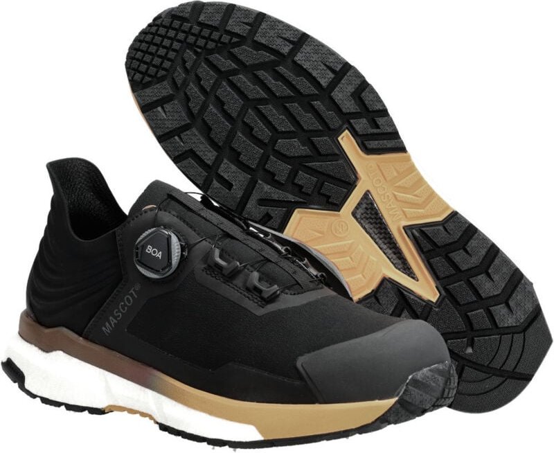 Mascot MASCOT FOOTWEAR CUSTOMIZED Sicherheitshalbschuh F1680-704 S3S Gr. 39 black/dark sand