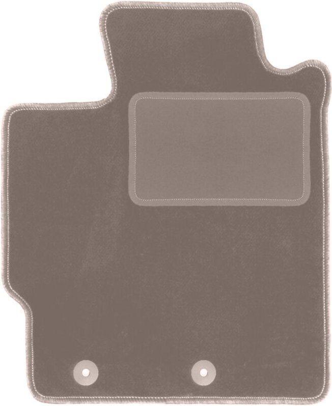 Beige Fahrermatte für: Toyota Yaris IV Hybrid Fließheck (2020-)