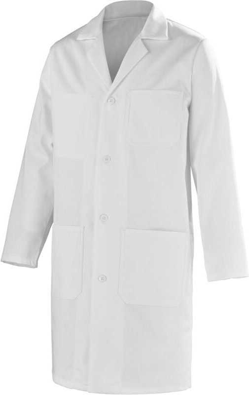 Bluse mit Stehkragen und Knöpfen, Essentials - Weiß S