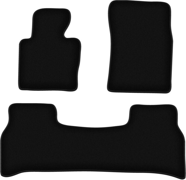 BASIC schwarze Veloursmatten für: Range Rover III L322 SUV (2001-2012)