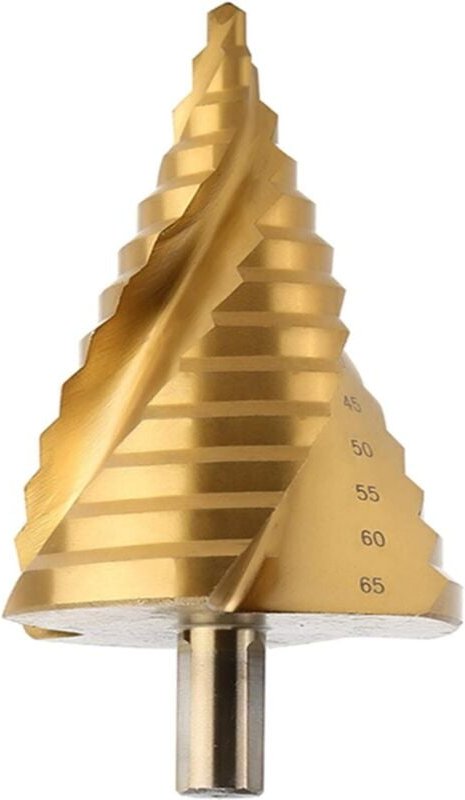 HSS-Stufenbohrer, Spiralkegelschneider zum Bohren von 6–65 mm, HSS-Stufenbohrer, Spiralkegelschneider zum Bohren von 6–6...