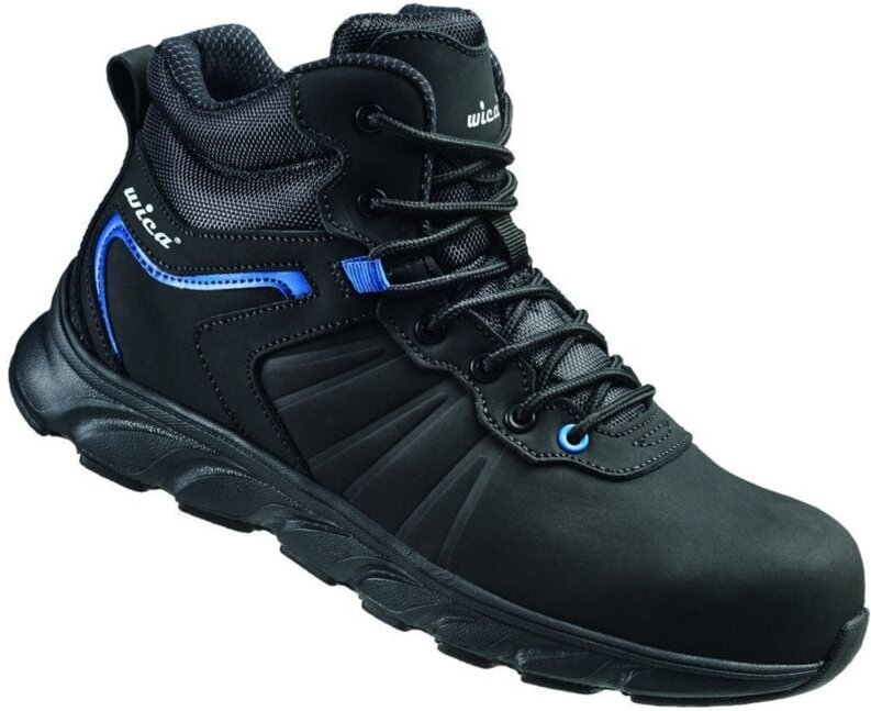 Wica - Sicherheitsstiefel mathi 34330 S3 src Gr. 39 schwarz/blau