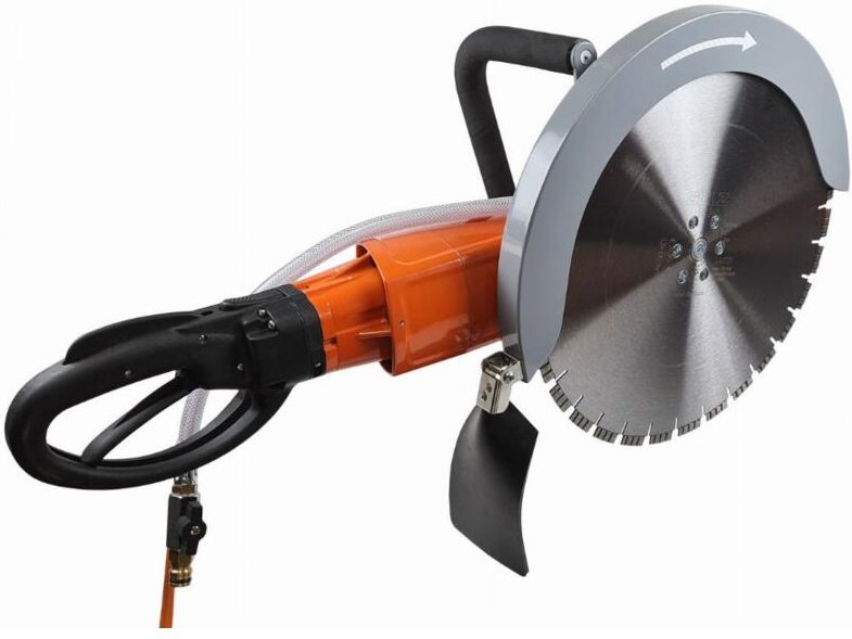 Elektrischer Kreisschneider HS400F 230V 3.3KW 50-60HZ + 1 Scheibe TS35 400MM - GOLZ - HS400F