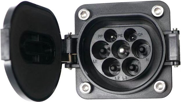 Jatrhg - Ladesteckdose Typ 2, 32A, 3P, weiblich – Modell T2 32 sk