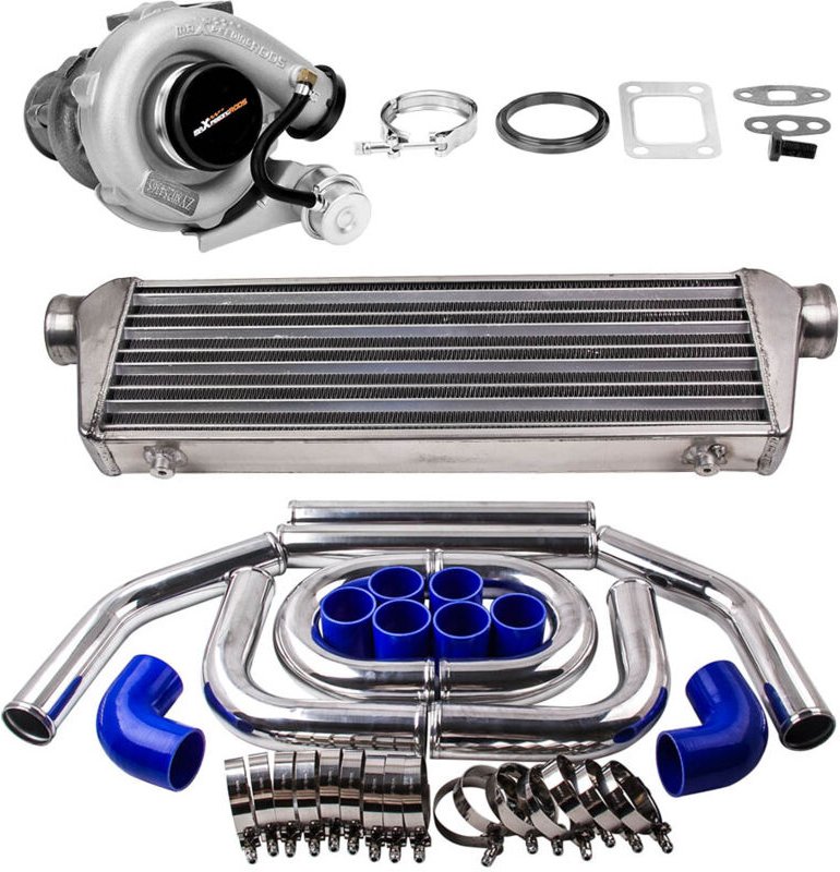 Maxpeedingrods - Turbolader&WASSER KHLER+Aluminium intercooler piping kit Kombinationsprodukte