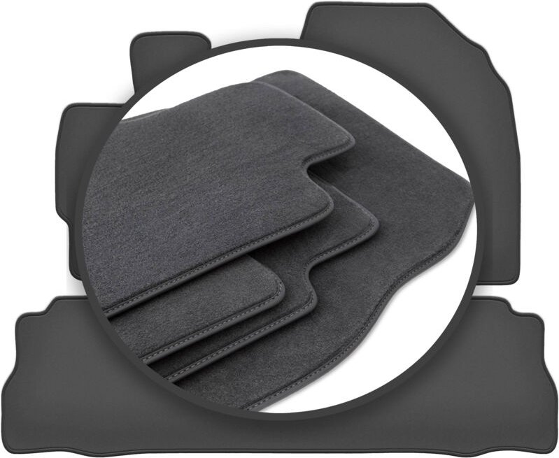 Premium-Fußmatten für: Toyota Prius III Plus Schrägheck (2011-2015)