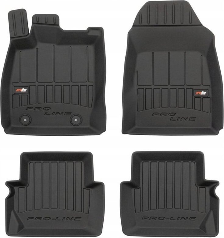 Gummimatten und Fußmatten Ford Fiesta Mk7 2008-2012 3D Mulde