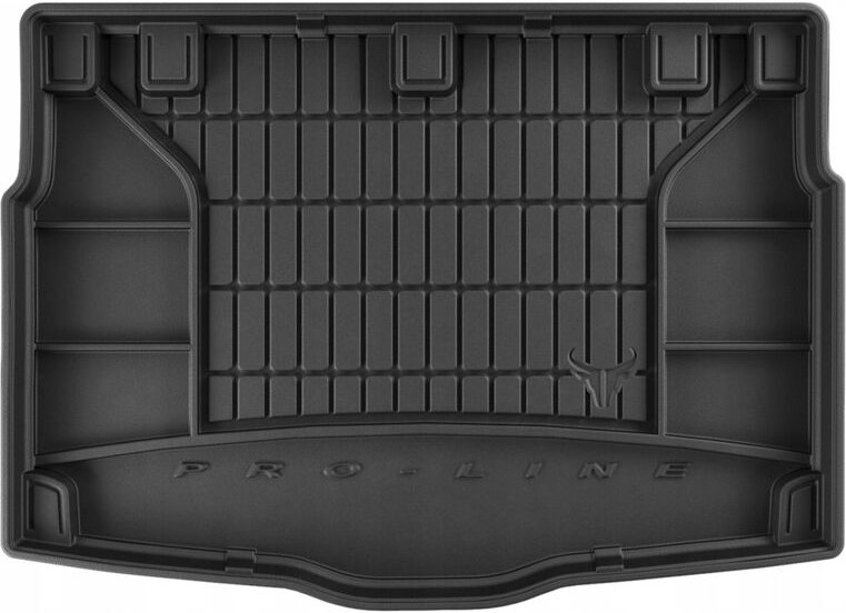 Gummi-Kofferraummatten-Einsatzteppich HYUNDAI i30 2 Schrägheck 2012-2017 TM g