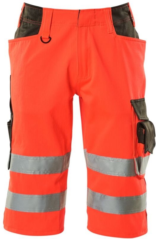Thumbnail - Mascot - Warnschutz-Shorts Luton 15549-860 Gr. C50 hi-vis rot/dunkelanthrazit