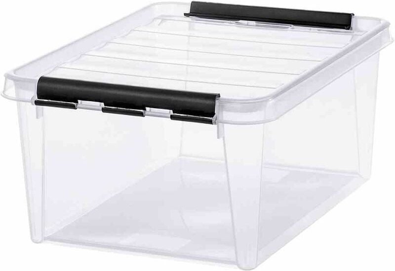 Clipbox transparent/schwarz 14 l SmartStore 'Classic 15'