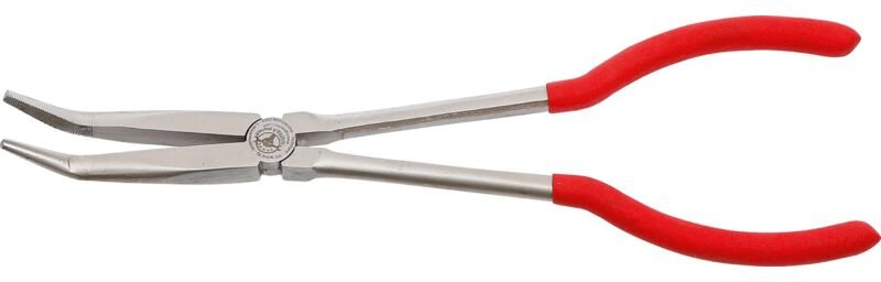 Telefonzange extra lang 45° gebogen 280 mm