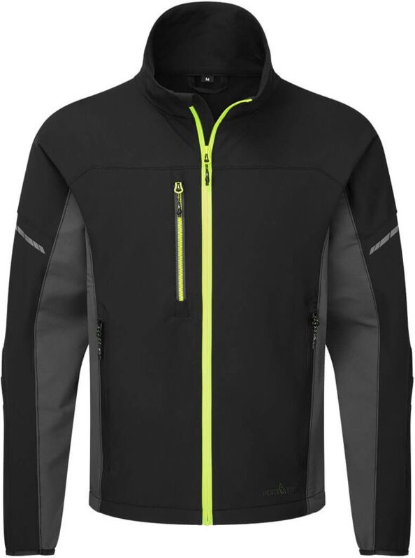 Thumbnail - EV4 Stretch Arbeitsjacke Portwest Regulär Schwarz 4XL