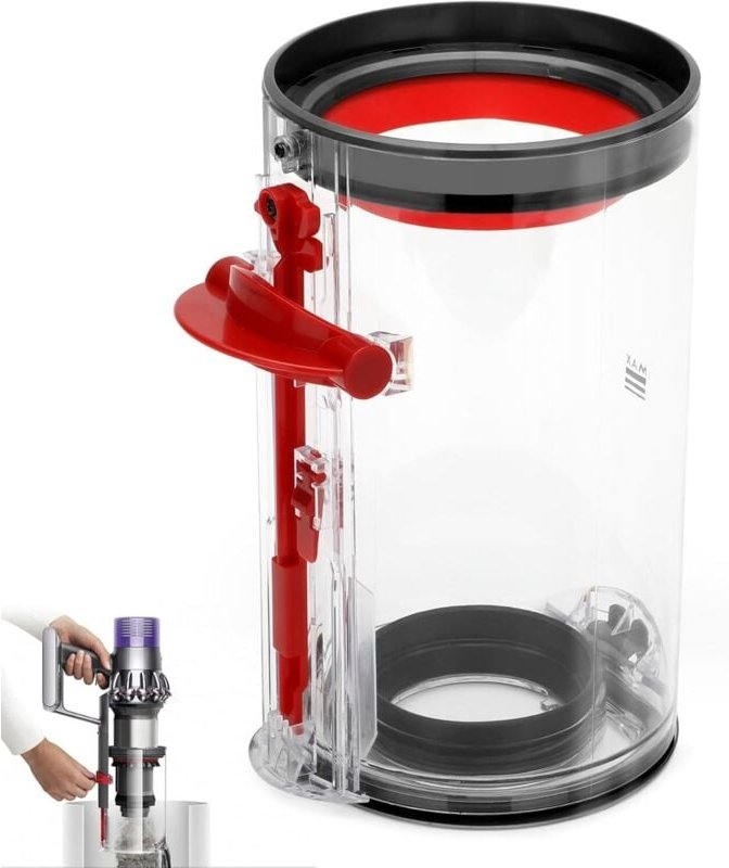 Hochwertiger, durchsichtiger Staubbehälter für Dyson Staubsauger V11 V15 SV14 SV15 SV22, für Dyson V11 V15 SV14 SV15 SV2...