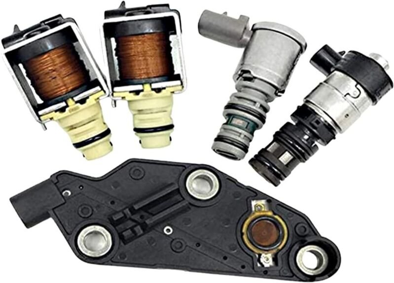 4T65E Getriebe-Hauptmagnetventil-Kit, Ersatz für EPC-Schalt-TCC für GM TCC & PWM-Herunterschalt-Magnetventil-Krümmerdruc...