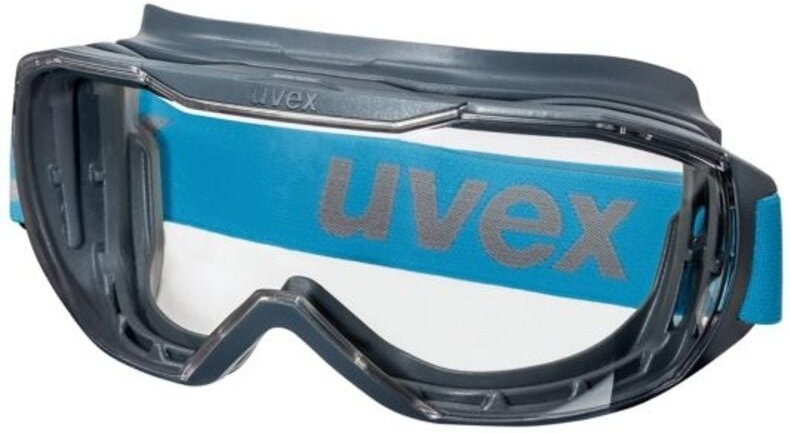 Uvex - Vollsichtbrille megasonic exc. as af klar gr/blau 9320.265