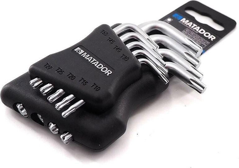 Winkelschraubendreher-Satz kk hal 9-tlg., tx 10-5