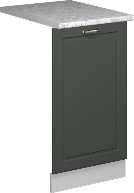 Vicco - Geschirrspülblende Fame-Line, Grün-Gold Landhaus, 45 cm , ap Marmor