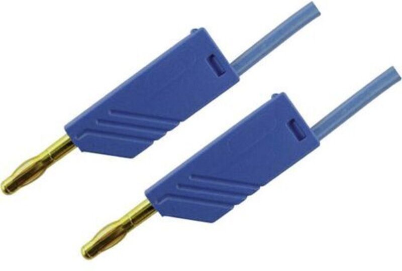 Mln 200/2,5 bl Messleitung Lamellenstecker 4 mm Lamellenstecker 4 mm 2.00 m Blau 1 St - Sks Hirschmann