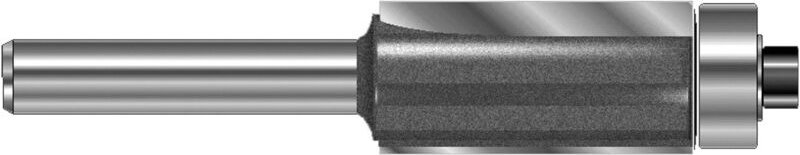 Projahn Kantenfräser mit Kugellager D 12,7 mm, L 58 mm, L2 26 mm